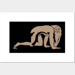 William Blake Nebuchadnezzar - Minimal Posters and Art